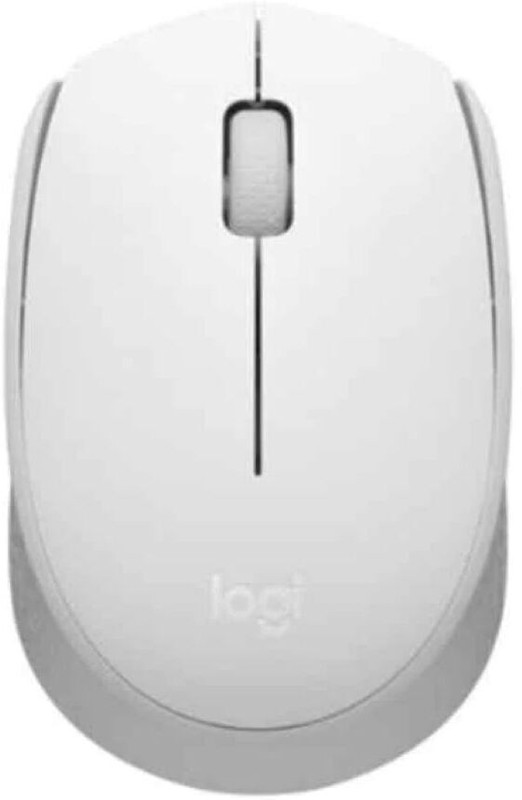 Logitech M171-offwhite Ambidextrous Optical Mouse(2.4GHz Wireless, White)