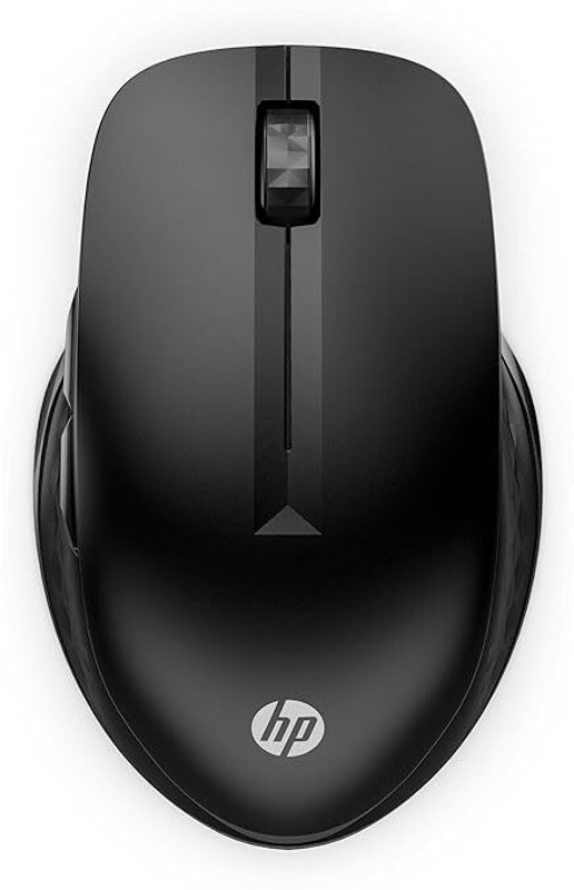 HP 430 Multi Device A/P /4 programm.button,adjustable scroll wheel speed, 4000 DPI Ambidextrous Optical Mouse(2.4GHz Wireless, Bluetooth, Black)
