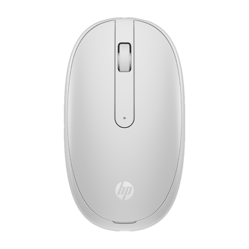 HP 240 Wireless Ambidextrous Optical Mouse with Upto 1600 DPI, Smart Auto-Sleep Mode, Up to 24 Months Battery Life(White)