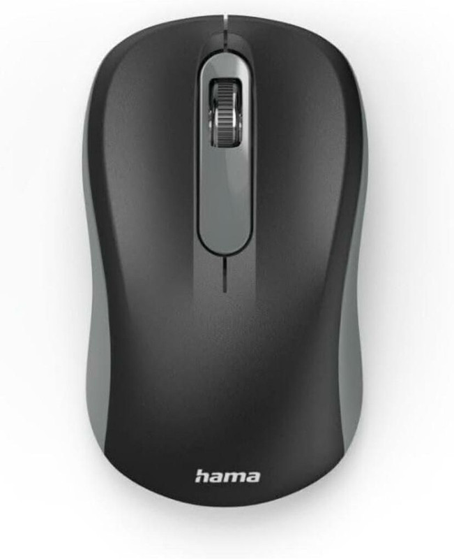 Hama AMW-200 Ambidextrous Optical Mouse(2.4GHz Wireless, Black)