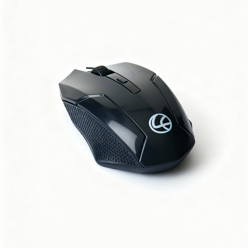 LAPCARE Speedy Wireless Gaming Mouse Ergonomic Optical Gaming Mouse(2.4GHz Wireless, Black)
