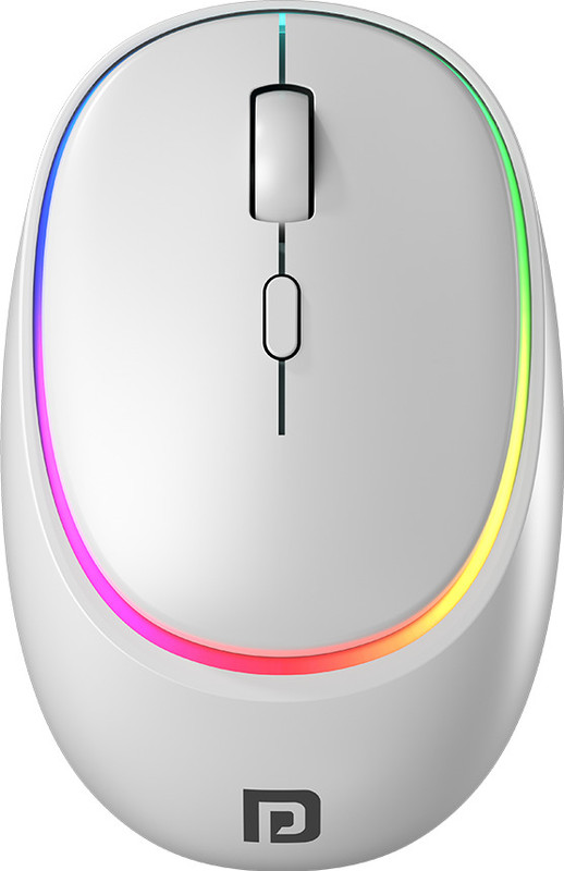Portronics Toad IV Ambidextrous Optical Mouse Rechargeable, Connect 3 Devices(Bluetooth, 2.4GHz Wireless, Blue)
