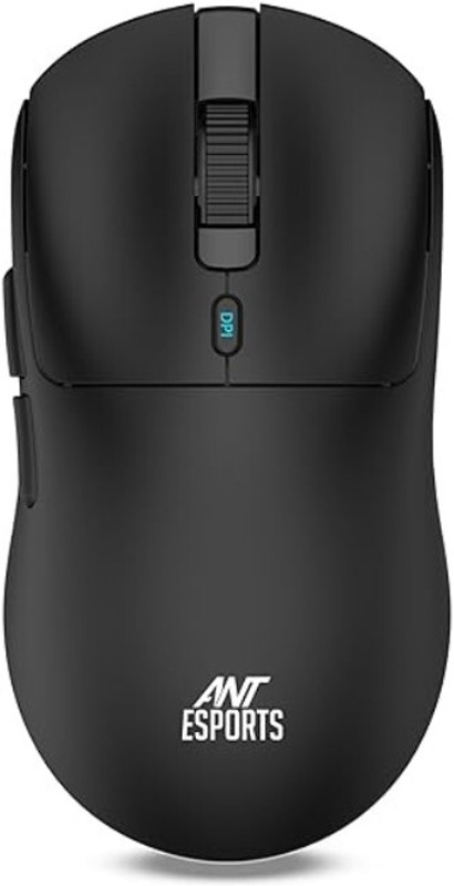 Ant Esports Diamondback55 Right Handed Optical Gaming Mouse(2.4GHz Wireless, USB 2.0, Bluetooth, Black)