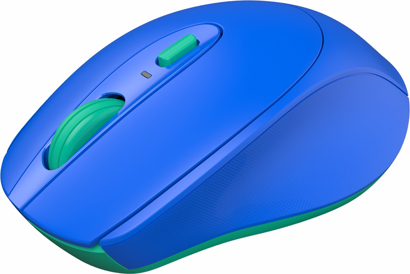 Portronics Toad 33 Ambidextrous Optical Mouse Adjustable DPI, Ergonomic Design(2.4GHz Wireless, Black)