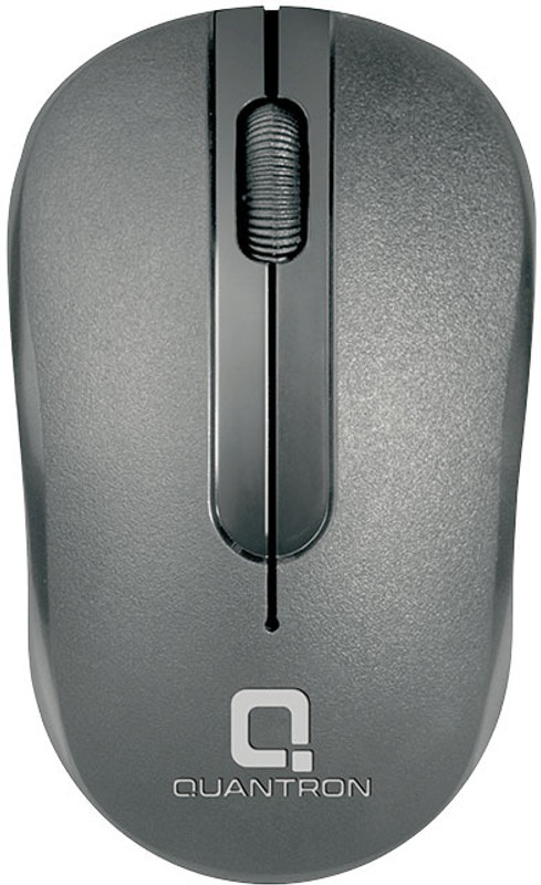 Quantron QMU 527 Ambidextrous Optical  Gaming Mouse(2.4GHz Wireless, Black)