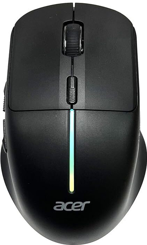 Acer Prism Wireless Ergonomic Optical Mouse(Bluetooth, USB 3.0, White)