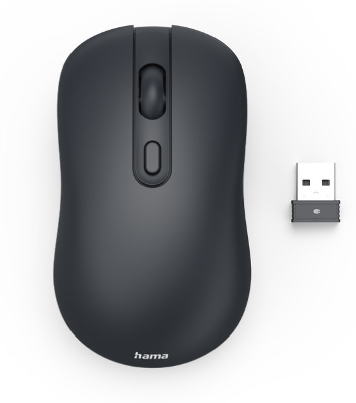 Hama wm-200 Wireless Ambidextrous Optical Mouse(Black)