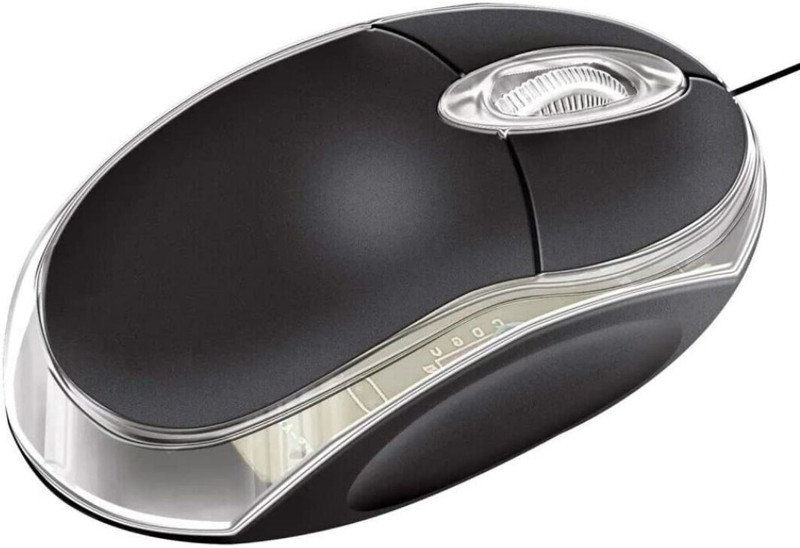 TECHWIBE Autoclicker Auto Clicker Wired Right Handed Optical  Gaming Mouse(USB 2.0, Black)