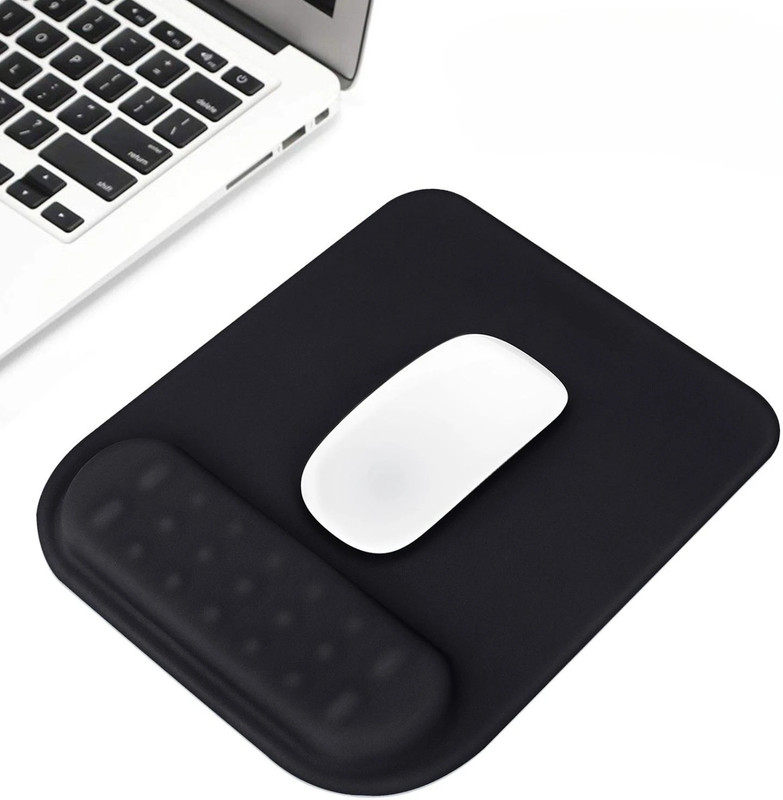 Aliens Gel Mouse Pad Wrist Rest Memory-Foam Cushion Support, Pain Relief, Non-Slip Base Non Slip Base Mousepad(Black)