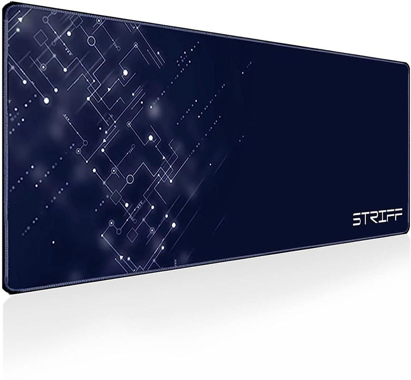 STRIFF Extended Size(800mmx300mmx3mm)Gaming Mouse Pad,Non-Slip Rubber Mouse Pad Non Slip Base Mousepad(Black)