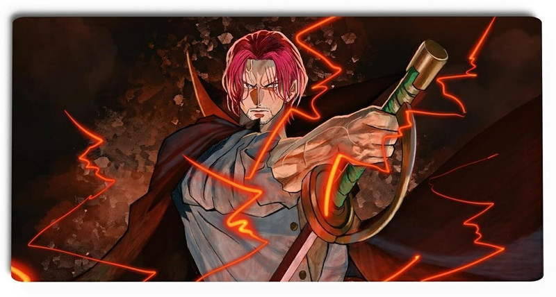 Gifting Domus Large Mouse Pad, Desk Mat with Shanks Cool One Piece Design, Anti-Skid Rubber Non Slip Base Mousepad(Shanks Cool)