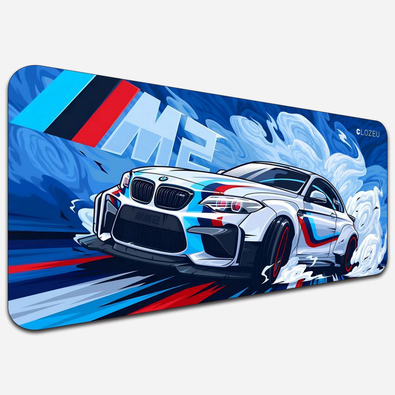 CLOZEU Mouse Pad, Large Extanded Desk Mouse Pad, Non-slip Spill-Resistant Non Slip Base Mousepad(Black)
