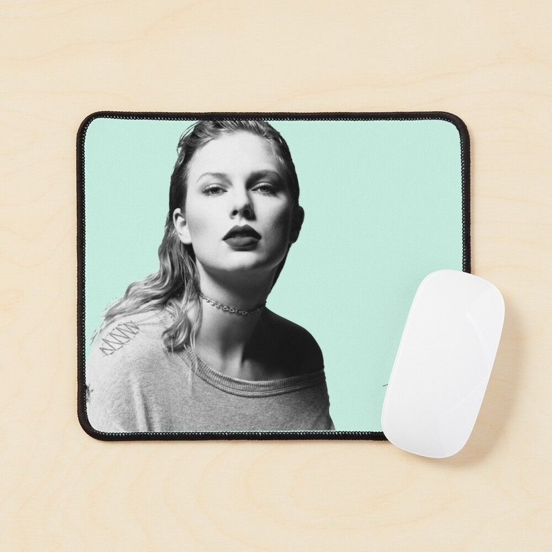 craft maniacs TAYLOR SWIFT REPUTATION ART ANTI SLIP RUBBER MOUSEPAD FOR SWIFTIES Non Slip Base Mousepad(Multicolor)