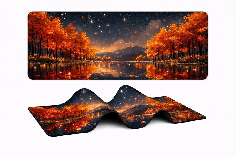 XENOAHS NATURE Edition Gaming Mousepad Non Slip Base Mousepad(Multicolor)