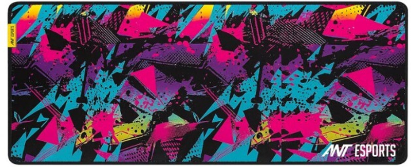 Ant Esports Sneakerz Unique Gaming Mouse Pad for Mouse Keyboard with Stitched Edges Non Slip Base Mousepad(Multicolor)