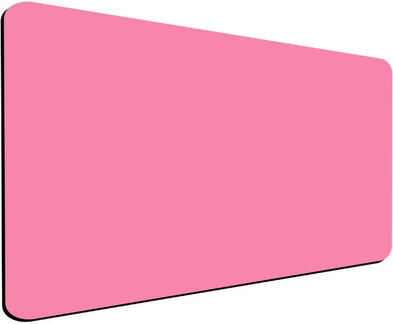 TRENDSINLIGHT 23X11 Inch Non Slip Base Printed Non Slip Base Mousepad(Pink)