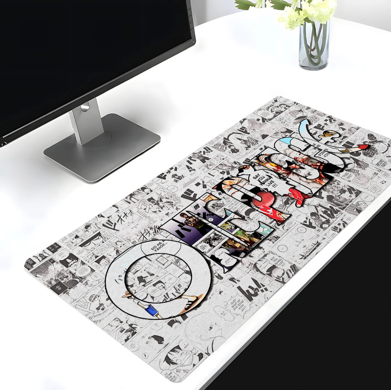 Eshaaver Anime printed gaming Mouse Pad Non-Slip Rubber extended larg size big mousepad Non Slip Base Mousepad(Multicolor12)