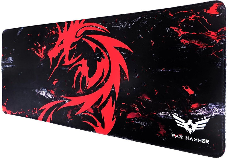 Warhammer GX1050 Arctic Speed Type Gaming Non Slip Base Mousepad(Blue)