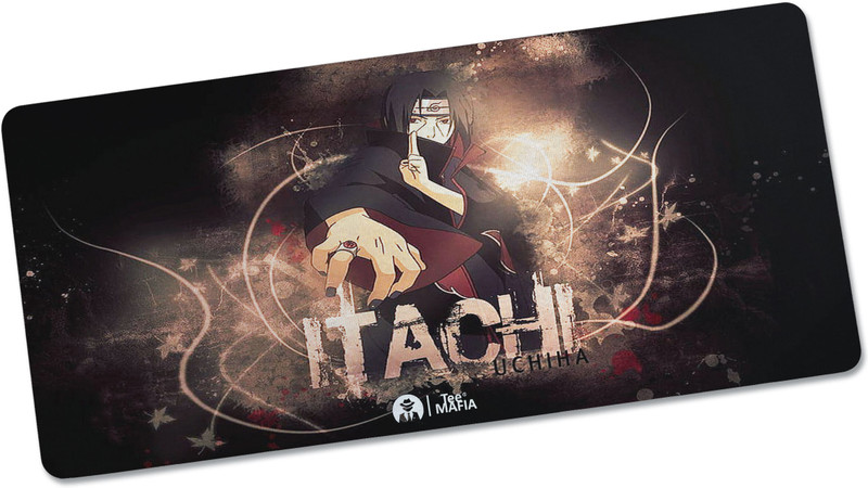 Tee Mafia Itachi Sasuke - Naruto Series - Anime Collection - D4 Large XXL Gaming Non Slip Base Mousepad(Multicolor)