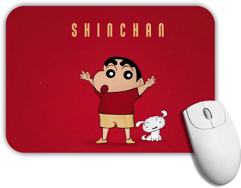 GROOFIEZ Shinchan Sheero Printed Mousepad Non Slip Base Mousepad(Multicolor)
