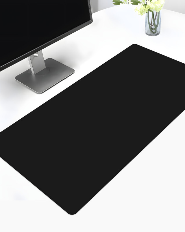 Teesown White Topo Desk Mat for Laptop/Pc Non Slip Base Mousepad(White)
