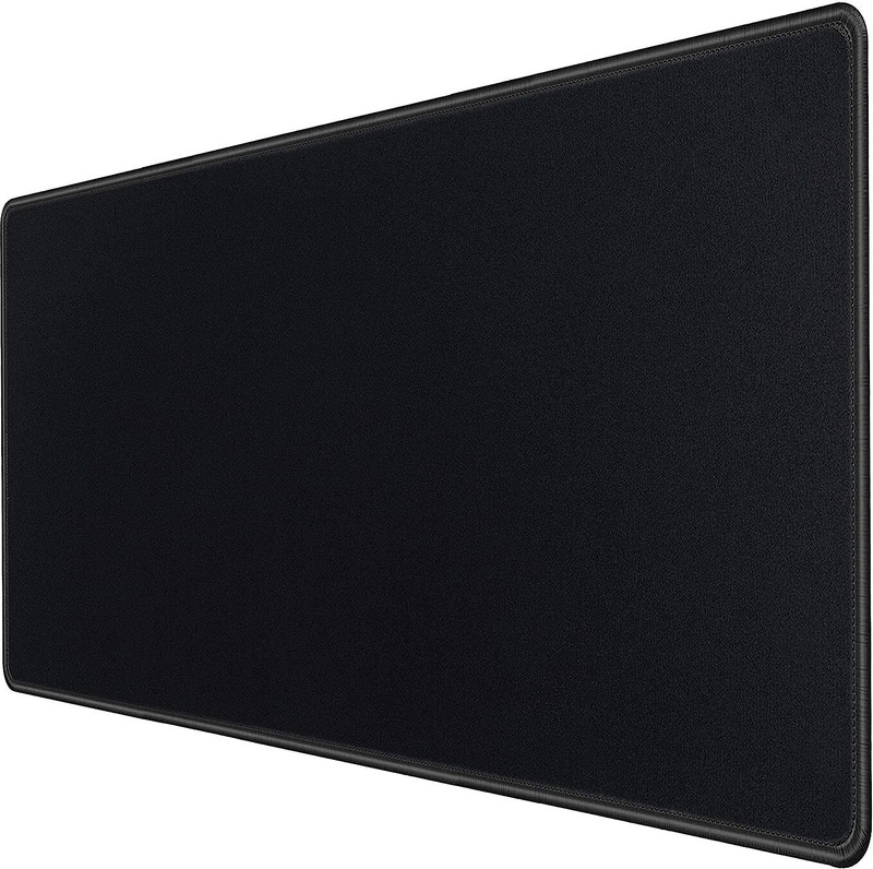 STORITE Extended Gaming Mouse Pad for Laptop/Computer -Water Resistance (900x400x2mm) Non Slip Base Mousepad(Black)