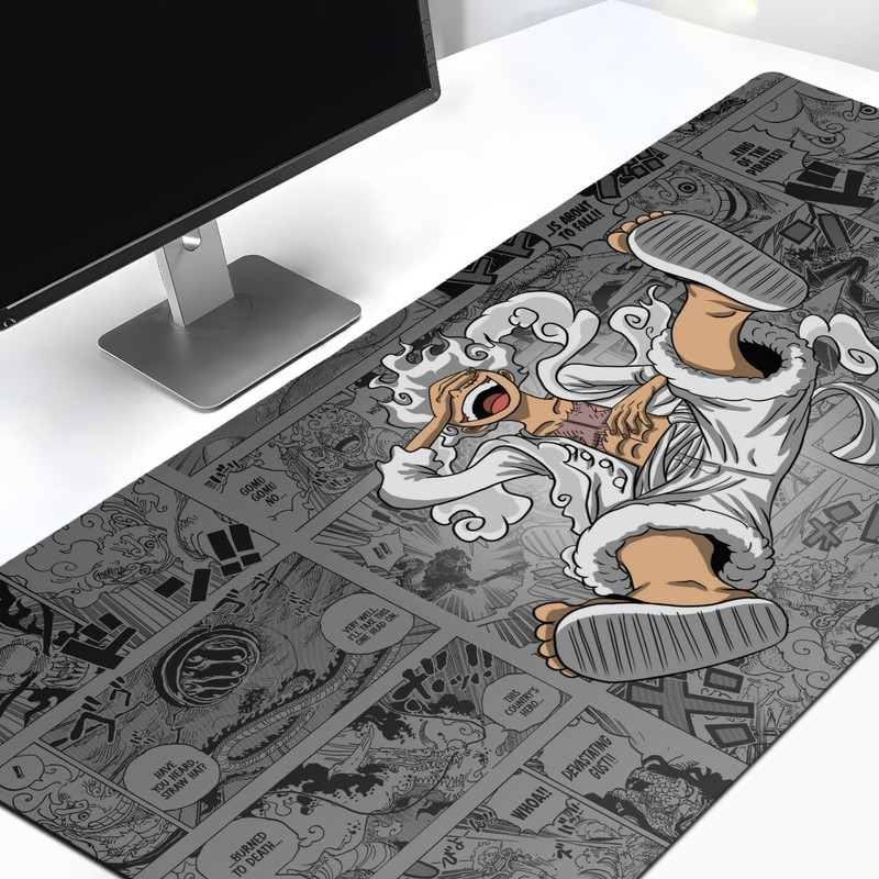 Teesown One Piece XXL Desk Mat for Laptop/Pc Non Slip Base Mousepad(Grey XXL)