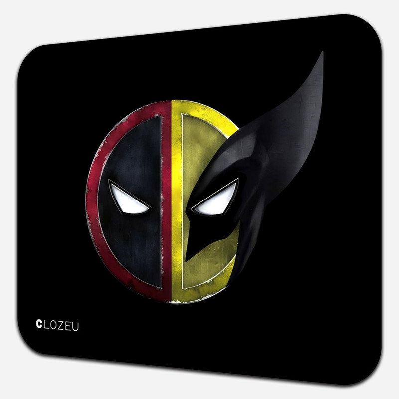 CLOZEU Batman Mouse Pad Office And Gaming Non Slip Base Mousepad(Black)