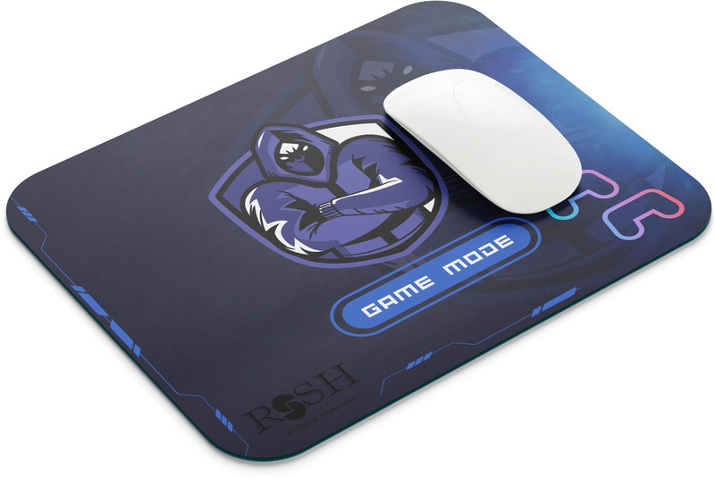 rssh creation Small Mouse Gray Color, Anti - Slip Base, High Durability Mouse Pad Non Slip Base Mousepad(Gray)