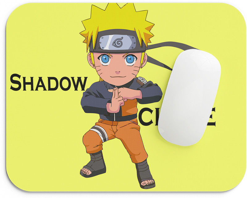 santer Shippuden Mouse pad - Naruto Shadow Clone Gaming Mouse pad for Computer - Laptop Non Slip Base Mousepad(Multicolor)