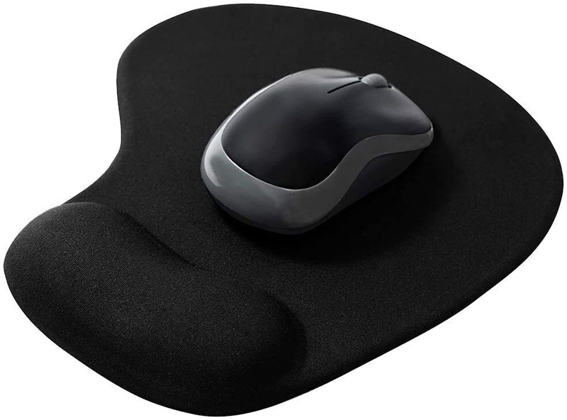 DUMON Premium Anti-Slip Mouse Pad Non Slip Base Mousepad(Black)
