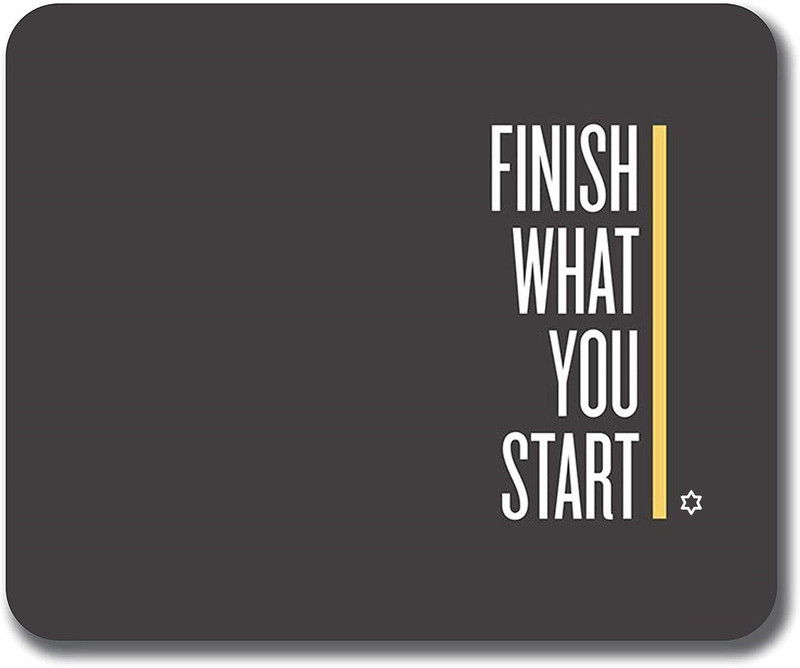 Dia MOUSE PAD, MOTIVATIONAL MOUSE PADE, GOOD VIBE MOUSE PAD, FOR COMPUTER, LAPTOP, Non Slip Base Mousepad(Gray)