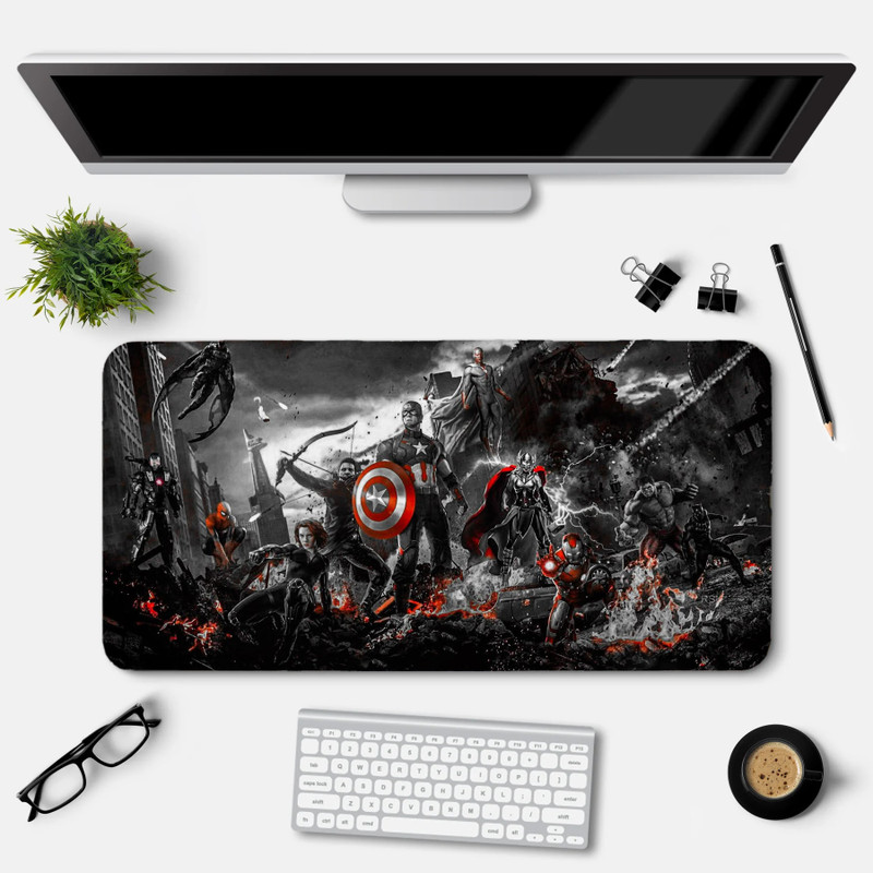 AIM D GAME Marvel,s Heros Mousepad, For Gaming, Office & Home use, Non Slip Base Non Slip Base Mousepad(Print 216)