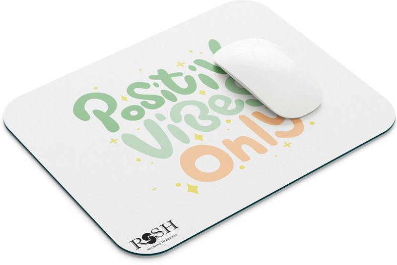 rssh creation Motivational Quote, Anti Mouse Pad- Slip Base, High Durability Mouse Pad Non Slip Base Mousepad(White)