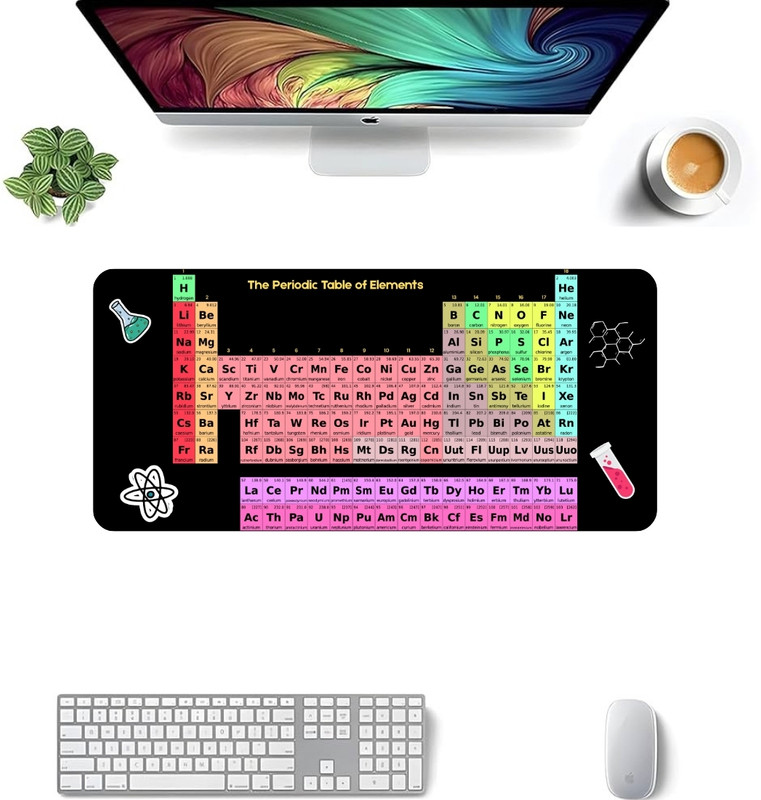 Sigma One Japanese Red Sun Printed Keyboard Mouse Pad Mat - Anti-Slip & Waterproof Non Slip Base Mousepad(Multicolor)