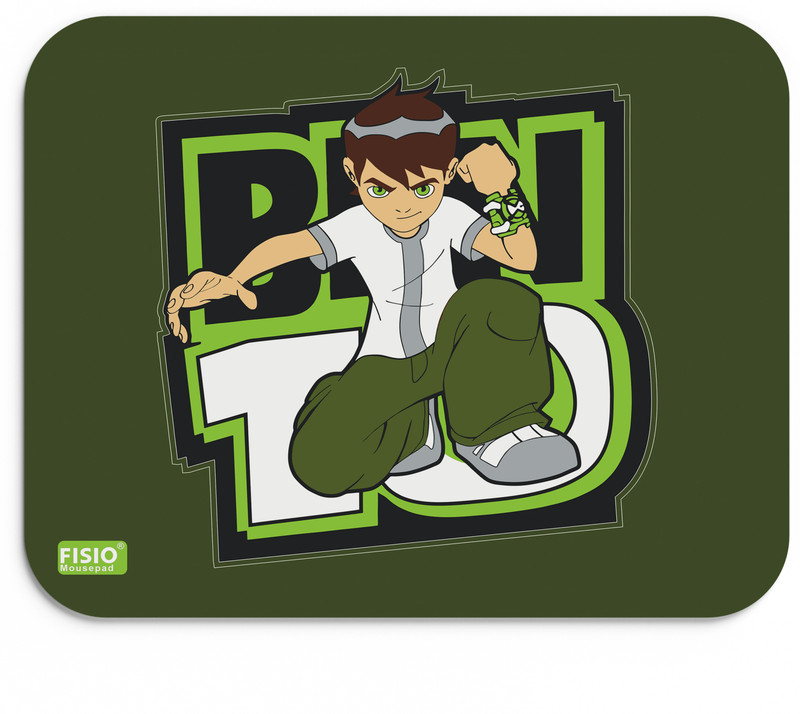 Fisio BEN 10 Computer Gaming Mousemat with Non-slip High Tracking Movement Surface Non Slip Base Mousepad(Khaki Green)