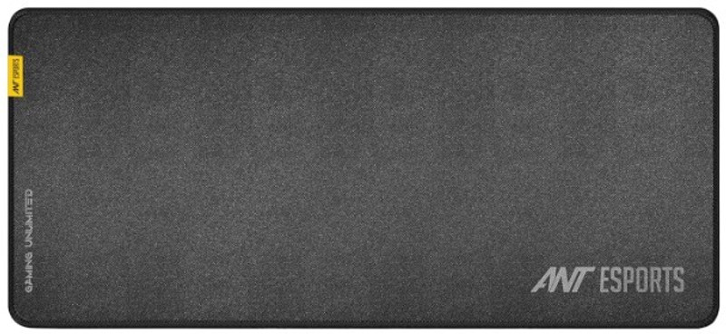 Ant Esports MP290 Gaming Mouse Pad-L- Large with Stitched Edges, Waterproof Non-Slip Base Non Slip Base Mousepad(Black)