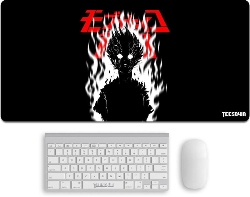 Teesown Mob Psycho 100 Anime Desk Mat for Pc/Laptop Non Slip Base Mousepad(Multicolor)
