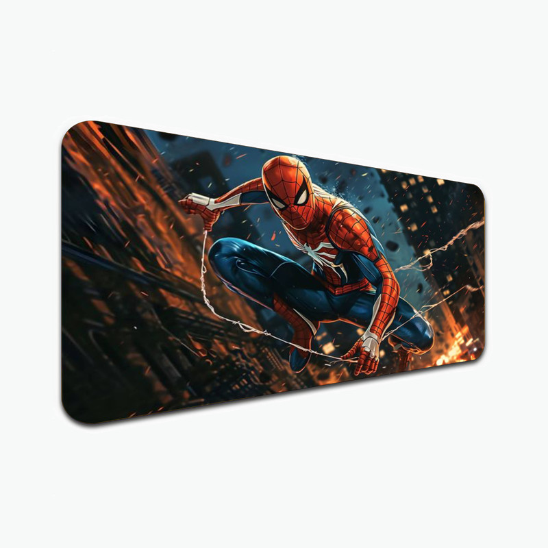outfitque Rapid Response Gaming Des Mat Non-Slip Base Extended 58.4x28cm(134) Keyboard & Non Slip Base Dual Sided Mousepad(Multicolor)