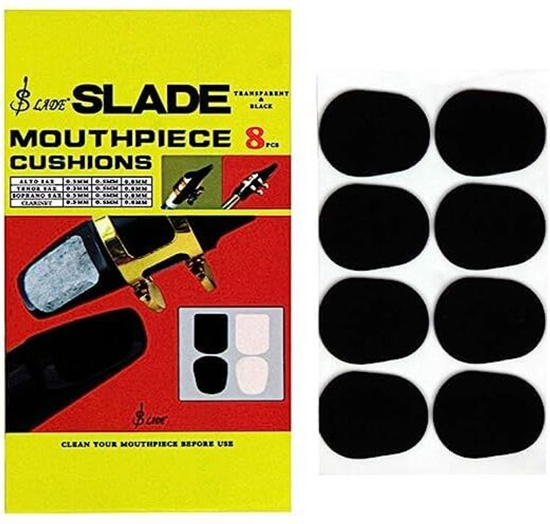perlman Black Mouthpiece Pad For Saxophone(Pack of 8)