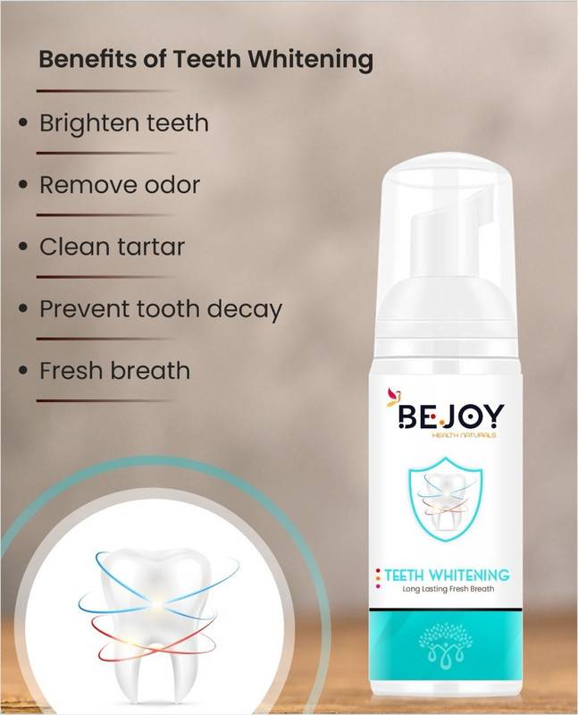 Bejoy Mint Flavor Foam Cleaning Gums Freshen Breath 60mL - mint(60 ml)