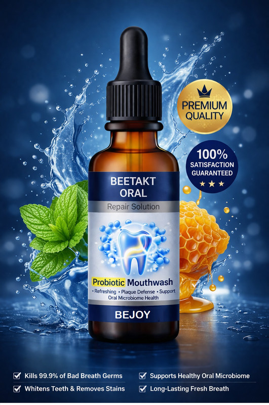 Bejoy Professional Mint Mouthwash by BEETAKT - MENTHOL(30 ml)