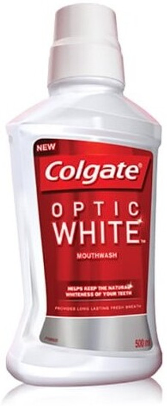 Colgate Optic White Imported Mouthwash - Fresh Mint(500 ml)