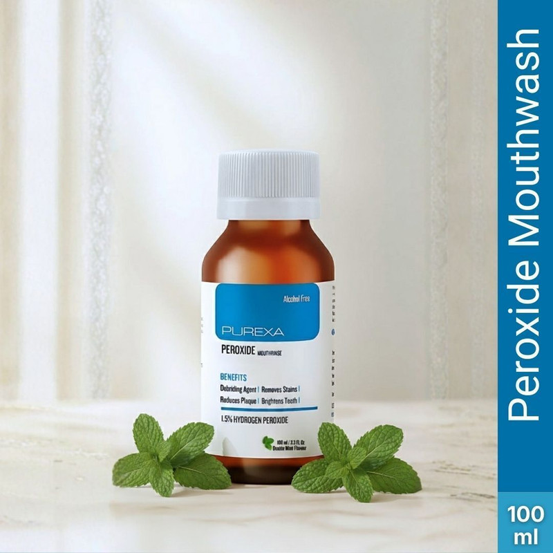 PUREXA Complete Protection Mouthwash - Double Mint(100 ml)