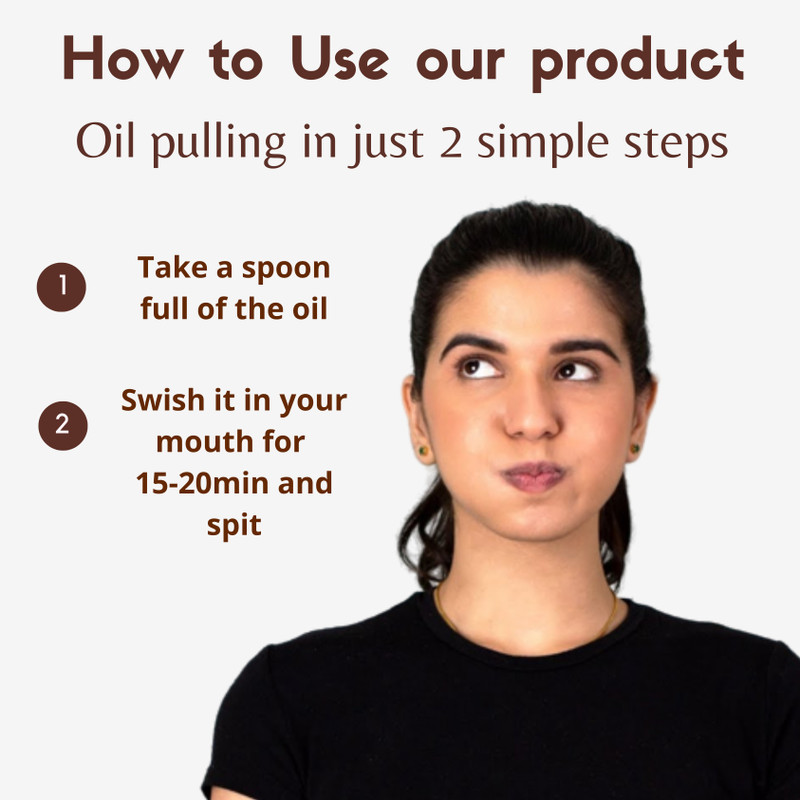COCO CRUSH Coconut Oil for Oil Pulling, Cold-pressed & Extra Virgin | Gandusha Kriya - Coconut(50 ml)