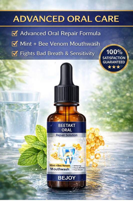 Bejoy BEETAKT ORAL Repair Liquid - Superior Oral Hygiene Formula - MENTHOL(30 ml)