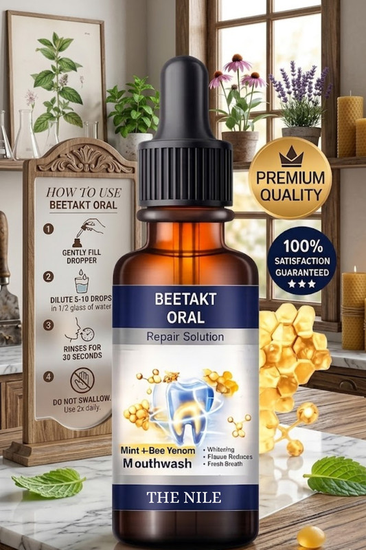 The Nile Beetakt Dental Care Liquid for Daily Oral Hygiene - MINT(30 ml)