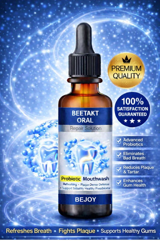 Bejoy BEETAKT ORAL - Instant Fresh Breath & Long-Term Plaque Defense - MENTHOL(30 ml)