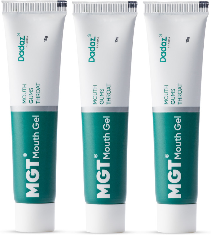 MGT Mouth Multipurpose Gel for Mouth, Gums & Throat Gum Tone & Bad Breath Remover - Pack of 2(30 g)