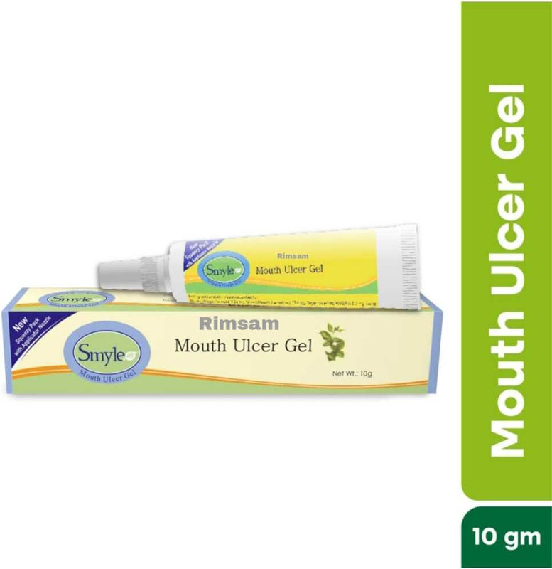 Rimsam Smylee Ayurvedic Mouth Ulcer Gel - 10 gm - neem(10 g)